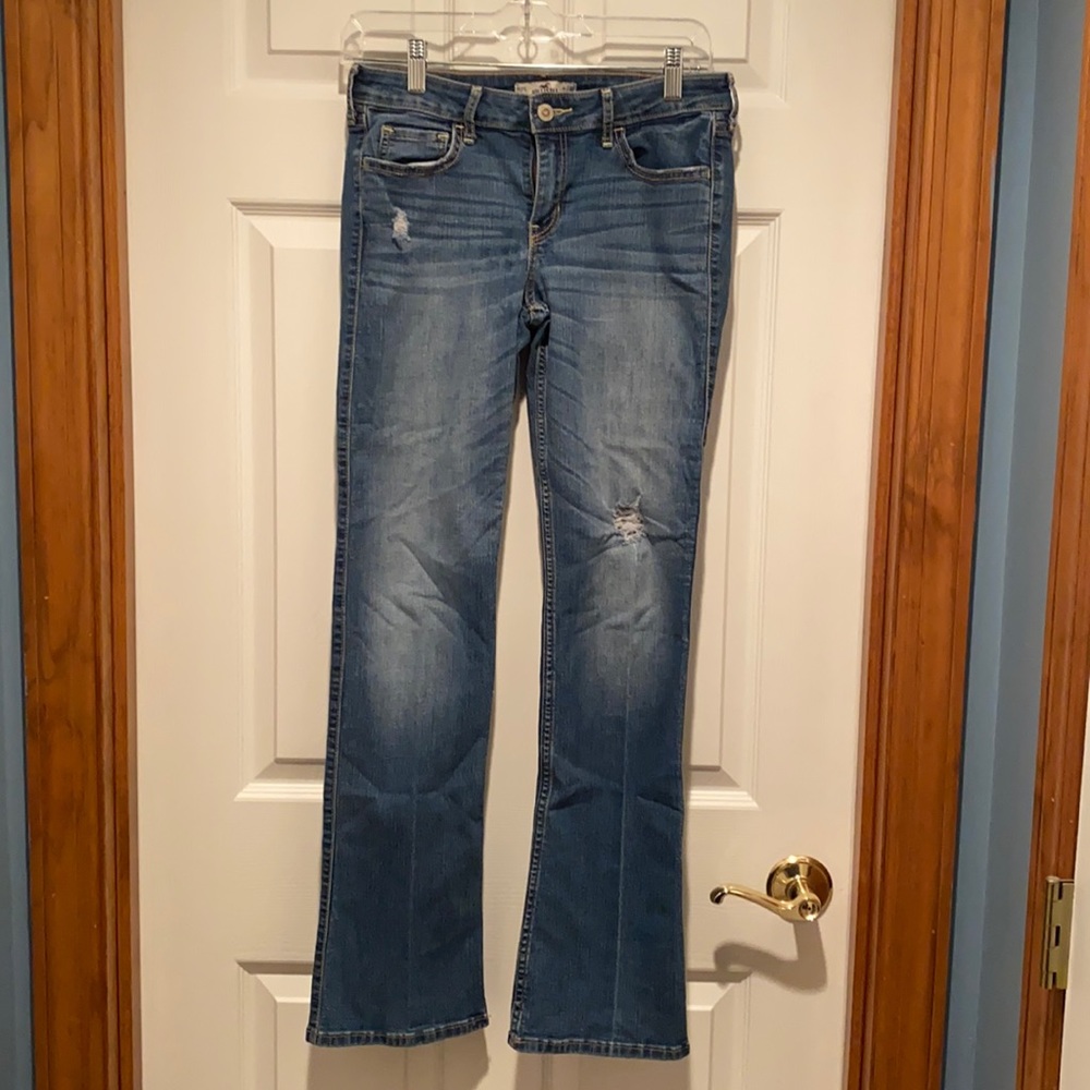 Hollister jeans.